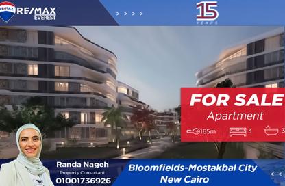Apartment - 3 Bedrooms - 3 Bathrooms for sale in Bloomfields - Mostakbal City Compounds - Mostakbal City - Future City - Cairo