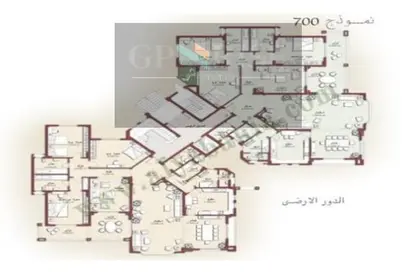شقة - 5 غرف نوم - 4 حمامات للبيع في مدينتي - القاهرة
