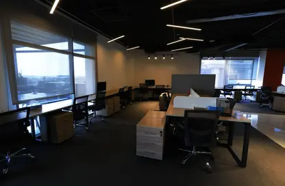 مساحات مكتبية - استوديو - 1 حمام للايجار في شارع مجمع البنوك - شارع التسعين الجنوبي - التجمع الخامس - مدينة القاهرة الجديدة - القاهرة