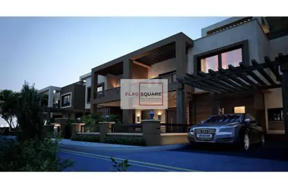 Townhouse - 4 Bedrooms - 4 Bathrooms for sale in New Giza - Cairo Alexandria Desert Road - 6 October City - Giza