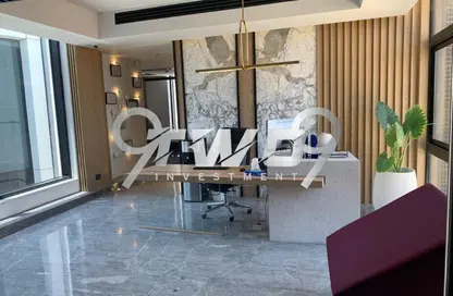 Office Space - Studio - 2 Bathrooms for rent in The Waterway View - 90 Street - The 5th Settlement - New Cairo City - Cairo