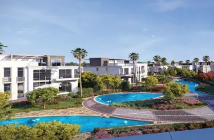 Twin House - 5 Bedrooms - 4 Bathrooms for sale in Green Belt Gate 6 Road - Green Belt - 6 October City - Giza
