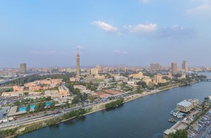 Apartment - 5 Bedrooms - 6 Bathrooms for rent in Nile St. - Dokki - Giza
