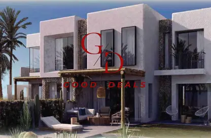 Duplex - 4 Bedrooms - 4 Bathrooms for sale in Al Masyaf - Ras Al Hekma - North Coast