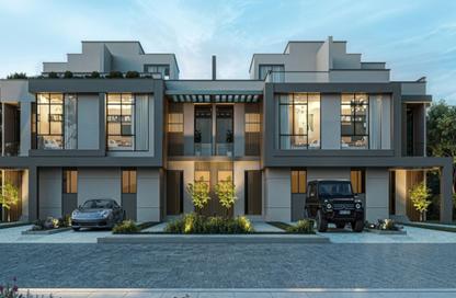 Twin House - 4 Bedrooms - 4 Bathrooms for sale in Al Karma Gates - New Zayed City - Sheikh Zayed City - Giza