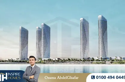 شقة - غرفة نوم - 1 حمام للبيع في ذا جيت تاورز - مدينة العلمين الجديدة - العلمين - الساحل الشمالي