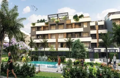 Apartment - 2 Bedrooms - 2 Bathrooms for sale in Al Nozha St. - 15th District - Sheikh Zayed City - Giza