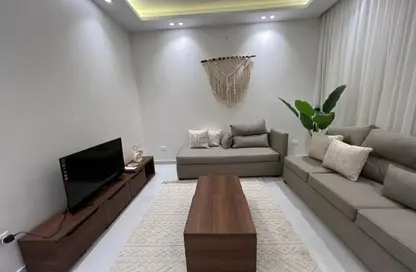 Apartment - 2 Bedrooms - 2 Bathrooms for rent in South Lotus - El Lotus - New Cairo City - Cairo