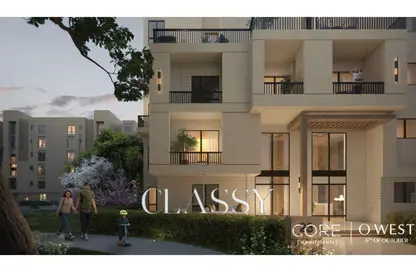 Apartment - 1 Bedroom - 1 Bathroom for sale in O West - 6 October Compounds - 6 October City - Giza