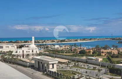 شاليه - 2 غرف نوم - 2 حمامات للبيع في الحي اللاتيني - مدينة العلمين الجديدة - العلمين - الساحل الشمالي