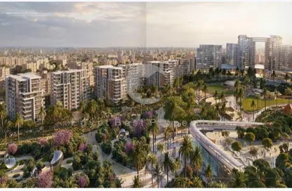 Apartment - 2 Bedrooms - 2 Bathrooms for sale in Park Side Residence - Zed Towers - Sheikh Zayed Compounds - Sheikh Zayed City - Giza