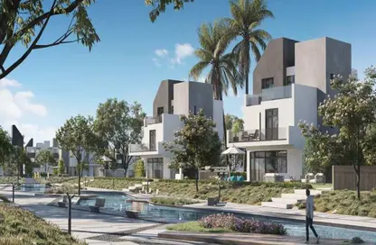 Villa - 3 Bedrooms - 3 Bathrooms for sale in Rivers - New Zayed City - Sheikh Zayed City - Giza Villa - 3 Bedrooms - 3 Bathrooms for sale in Rivers - New Zayed City - Sheikh Zayed City - Giza