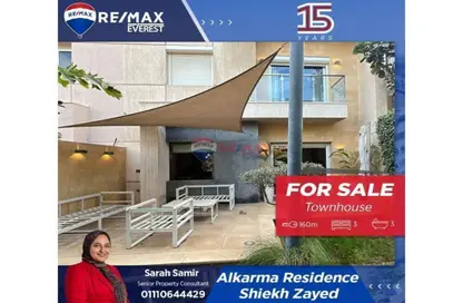 Townhouse - 3 Bedrooms - 3 Bathrooms for sale in Continental Residence - Sheikh Zayed Compounds - Sheikh Zayed City - Giza