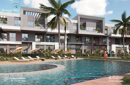 Apartment - 2 Bedrooms - 1 Bathroom for sale in Magawish Resort - Hurghada Resorts - Hurghada - Red Sea
