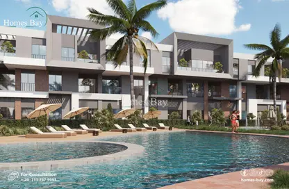 Apartment - 2 Bedrooms - 1 Bathroom for sale in Magawish Resort - Hurghada Resorts - Hurghada - Red Sea