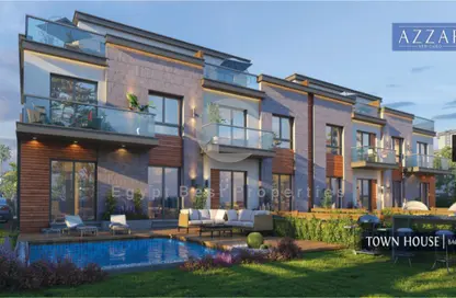 Twin House - 4 Bedrooms - 4 Bathrooms for sale in Azzar - 5th Settlement Compounds - The 5th Settlement - New Cairo City - Cairo