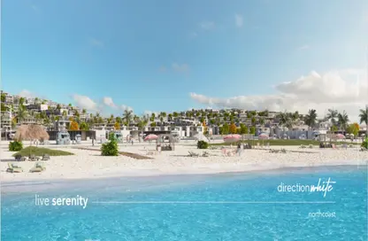 Chalet - 2 Bedrooms - 2 Bathrooms for sale in Direction White - Ras Al Hekma - North Coast