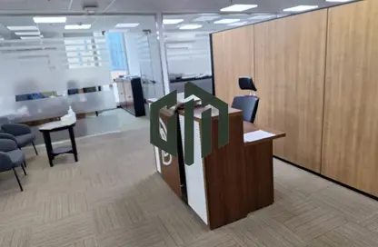 Office Space - Studio - 2 Bathrooms for rent in Bank Center Street - South Teseen St. - The 5th Settlement - New Cairo City - Cairo