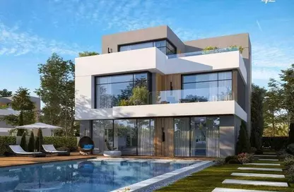 Villa - 4 Bedrooms - 3 Bathrooms for sale in Lugar - New Zayed City - Sheikh Zayed City - Giza