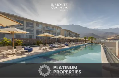 Chalet - 3 Bedrooms - 3 Bathrooms for sale in IL Monte Galala - Al Ain Al Sokhna - Suez