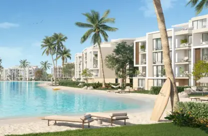 Chalet - 2 Bedrooms - 3 Bathrooms for sale in Azha North - Ras Al Hekma - North Coast