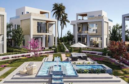 Villa - 3 Bedrooms - 3 Bathrooms for sale in Waslet Dahshur Road - Green Belt - 6 October City - Giza