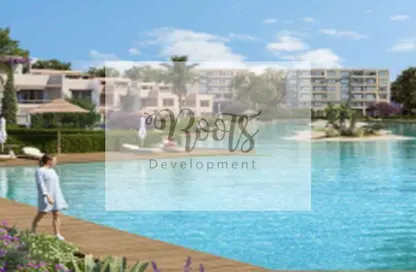 Chalet - 3 Bedrooms - 3 Bathrooms for sale in Hacienda Waters - Qesm Ad Dabaah - North Coast