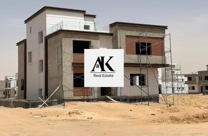 Twin House - 6 Bedrooms - 5 Bathrooms for sale in Azzar - 5th Settlement Compounds - The 5th Settlement - New Cairo City - Cairo