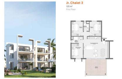 Chalet - 3 Bedrooms - 2 Bathrooms for sale in D-Bay - Qesm Ad Dabaah - North Coast