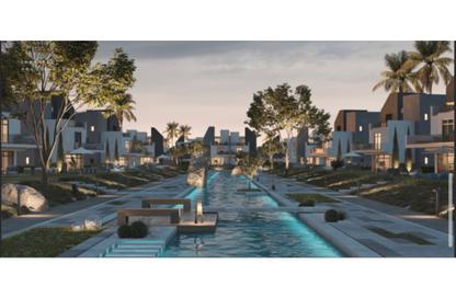 Apartment - 2 Bedrooms - 2 Bathrooms for sale in Rivers - New Zayed City - Sheikh Zayed City - Giza