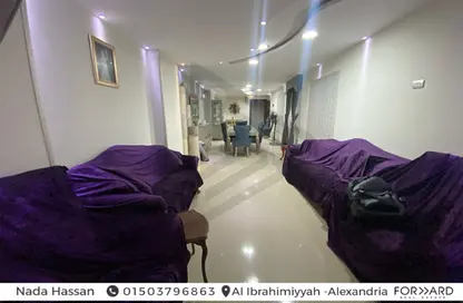 شقة - 3 غرف نوم - 1 حمام للبيع في الإبراهيمية - حي وسط - الاسكندرية