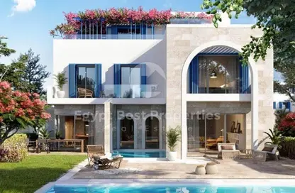 Townhouse - 3 Bedrooms - 4 Bathrooms for sale in Naia bay - Ras Al Hekma - North Coast