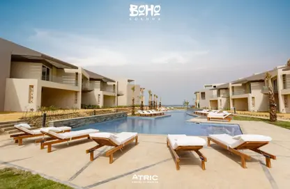 Chalet - 2 Bedrooms - 2 Bathrooms for sale in Boho - Al Ain Al Sokhna - Suez