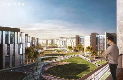 Office Space - Studio - 1 Bathroom for sale in Hyde Park Business District Mall - South Teseen St. - The 5th Settlement - New Cairo City - Cairo