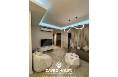 Apartment - 2 Bedrooms - 2 Bathrooms for rent in Park Side Residence - Zed Towers - Sheikh Zayed Compounds - Sheikh Zayed City - Giza