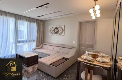 Apartment - Studio - 1 Bathroom for rent in Aljazi Marriott Residences - Mohamed Naguib Axis - North Investors Area - New Cairo City - Cairo