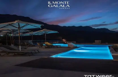 Twin House - 3 Bedrooms - 3 Bathrooms for sale in IL Monte Galala - Al Ain Al Sokhna - Suez