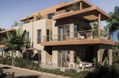 Chalet - 3 Bedrooms - 4 Bathrooms for sale in Ramla Lakeside - Qesm Ad Dabaah - North Coast