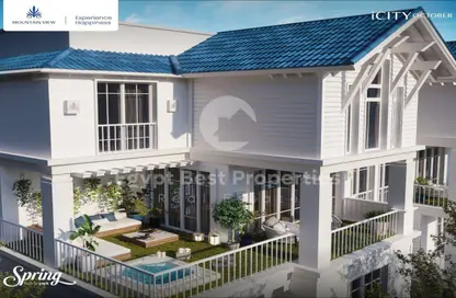 فيلا - 4 غرف نوم - 4 حمامات للبيع في ماونتن فيو أي سيتي أكتوبر - كمبوندات 6 أكتوبر - مدينة 6 أكتوبر - الجيزة