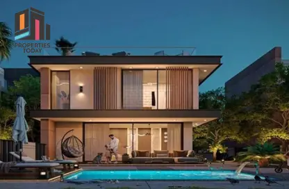 فيلا - 4 غرف نوم - 5 حمامات للبيع في اكتوبر هيلز - وصلة دهشور الجنوبية - مدينة 6 أكتوبر - الجيزة