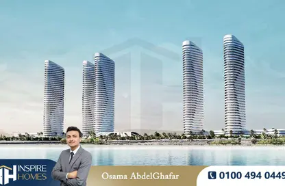شقة - غرفة نوم - 1 حمام للبيع في ذا جيت تاورز - مدينة العلمين الجديدة - العلمين - الساحل الشمالي