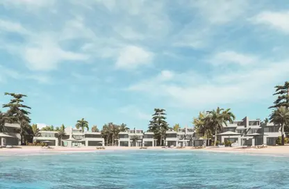 Chalet - 2 Bedrooms - 2 Bathrooms for sale in South Med - Qesm Ad Dabaah - North Coast