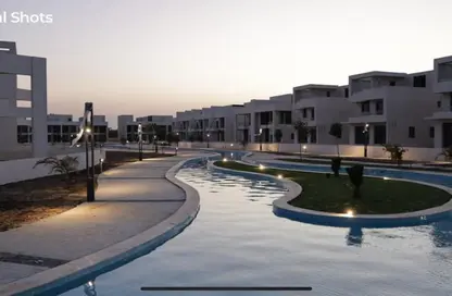 Twin House - 4 Bedrooms - 3 Bathrooms for sale in Lake West - Sheikh Zayed Compounds - Sheikh Zayed City - Giza