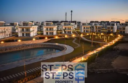 Chalet - 3 Bedrooms - 3 Bathrooms for sale in Mazarine - New Alamein City - Al Alamein - North Coast