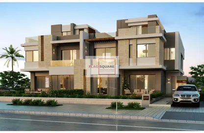 Townhouse - 3 Bedrooms - 3 Bathrooms for sale in Tawny Hyde Park - 6 October Compounds - 6 October City - Giza