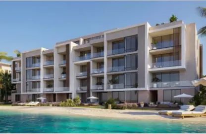 Chalet - 2 Bedrooms - 3 Bathrooms for sale in Azha North - Ras Al Hekma - North Coast