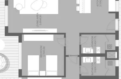 Chalet - 2 Bedrooms - 2 Bathrooms for sale in Playa Resort - Sidi Abdel Rahman - North Coast