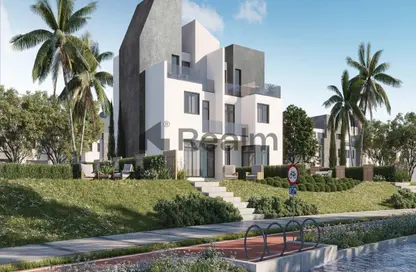 Townhouse - 3 Bedrooms - 3 Bathrooms for sale in Vye Sodic - New Zayed City - Sheikh Zayed City - Giza