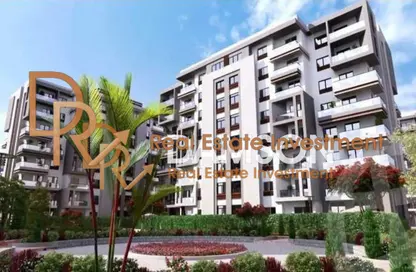 Apartment - 1 Bedroom - 1 Bathroom for sale in Bleu Vert - New Capital Compounds - New Capital City - Cairo