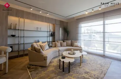 Apartment - 2 Bedrooms - 2 Bathrooms for sale in Palm Hills New Cairo - 5th Settlement Compounds - The 5th Settlement - New Cairo City - Cairo